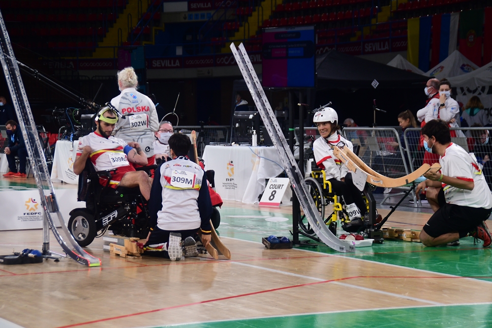 Espa a cierra el Europeo de boccia con cuatro medallas mirando